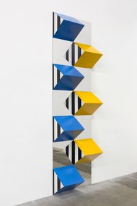 Prismes et miroirs - DB 8, Novembre by Daniel Buren contemporary artwork sculpture, installation, mixed media