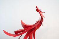 Advent of the Phoenix by Yu-Yu YANG contemporary artwork sculpture