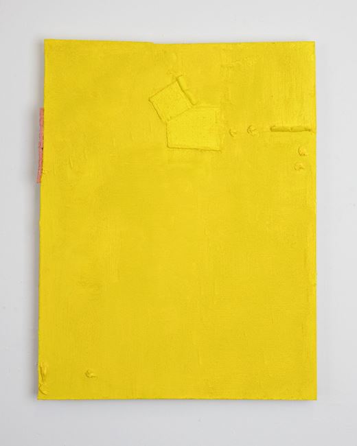 Untitled (bright yellow) by Louise Gresswell contemporary artwork