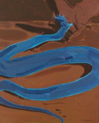 Memories about catching snakes 2 by Wei Zhang contemporary artwork painting, works on paper