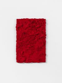 Untitled (Permanent Red) by Jason Martin contemporary artwork painting, works on paper, sculpture, photography, print