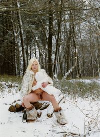 Snow, from the series Portrait of the Artist as a young Mother by Katharina Bosse contemporary artwork photography