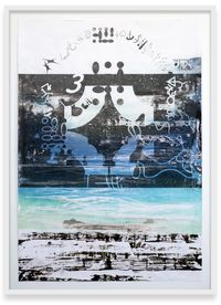 From the series La fin de l'imagination (XI) by Adrián Villar Rojas contemporary artwork works on paper, print, mixed media
