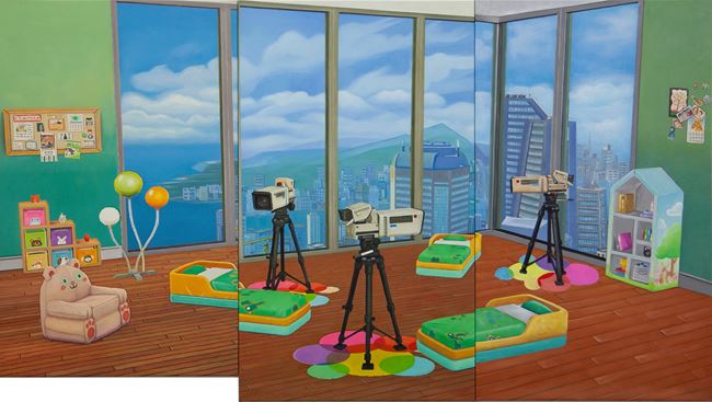 Home Sweet Home: 1,2,3,4 Cheese by Mak Ying Tung 2 contemporary artwork