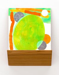 Lime Drop by Denys Watkins contemporary artwork painting, works on paper, sculpture