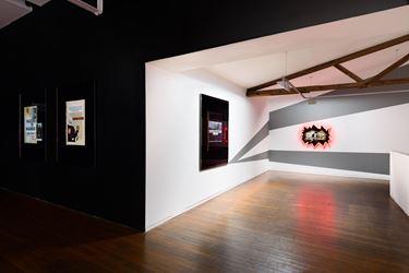 Exhibition view: Brook Andrew, This Year, Roslyn Oxley9 Gallery, Sydney (25 September—4 October 2020). Courtesy Roslyn Oxley9 Gallery. Photo: Luis Power