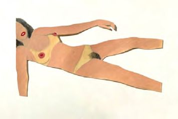 Nude Cut-Out by Tom Wesselmann contemporary artwork