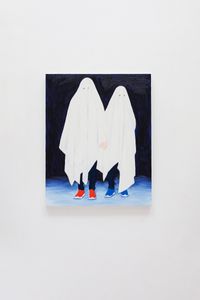 Ghosts in love by James Rielly contemporary artwork painting, works on paper