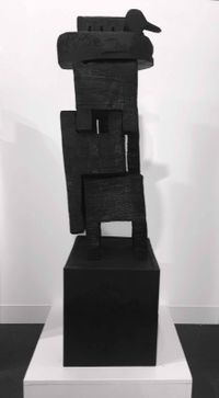 Duck and Chairs by Louise Nevelson contemporary artwork sculpture