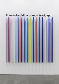 There should be places to sleep by Liam Gillick contemporary artwork sculpture