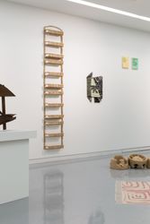 Exhibition view: Group Exhibition, ASSISTED Curated by Jessica Stockholder, Kavi Gupta, Elizabeth St, Chicago (12 September 2015–16 January 2016). Courtesy Kavi Gupta