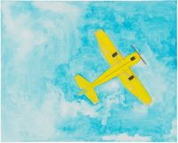 Untitled (Cessna 137) by Mayo Thompson contemporary artwork painting, drawing, mixed media