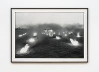 Landscape for Fire II by Anthony McCall contemporary artwork photography, print