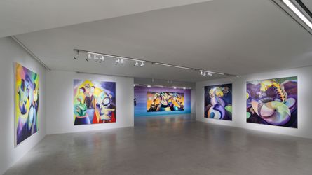 Installation view of “Painting Unsettled”at UCCA Edge，Courtesy UCCA Center for Contemporary Art.