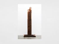 Phase of Nothingness–Pole by Sekine Nobuo contemporary artwork sculpture