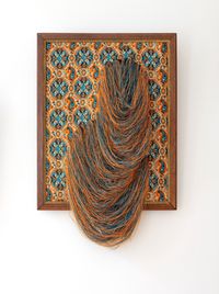 The Portrait 04 by Golnaz Payani contemporary artwork sculpture, textile