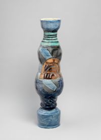 Telephone, Telephone (From The Haint Blue Period) by Shawanda Corbett contemporary artwork ceramics