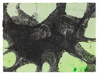 Green/Black by Richard Deacon contemporary artwork print