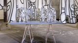 Contemporary art exhibition, Jean Dubuffet, Le cirque at Pace Gallery, 540 West 25th Street, New York, USA