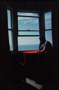 Anthony by the sea, Brighton, England by Nan Goldin contemporary artwork photography