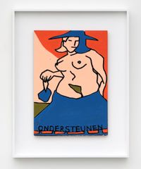 95. Ondersteunen (Support) by Anne-Mie Van Kerckhoven contemporary artwork works on paper