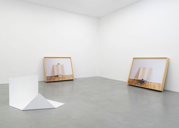 Exhibition view: Leslie Hewitt, Perrotin, Paris (2–23 September 2023). Courtesy the artist and Perrotin. Photo: Claire Dorn.