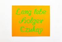 Lang lebe Holger Czukay by Jeremy Deller contemporary artwork print