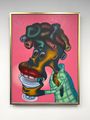 Woman Drinking Martini by Peter Saul contemporary artwork 1