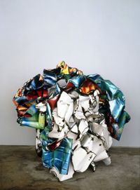 Silky Wilkie by John Chamberlain contemporary artwork sculpture