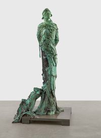 und blieb by Jonas Burgert contemporary artwork sculpture