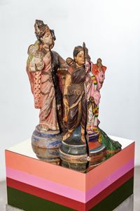Sisters by Bharti Kher contemporary artwork sculpture, ceramics