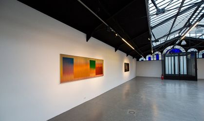 Exhibition view: Carlos Cruz-Diez, Inter Lineas, Galerie Valérie Bach (21 January–26 February 2022). Courtesy Galerie Valérie Bach. 