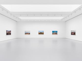 Exhibition view: William Eggleston, The Outlands, David Zwirner, 19th Street, New York (19 November–17 December 2022). Courtesy David Zwirner.  