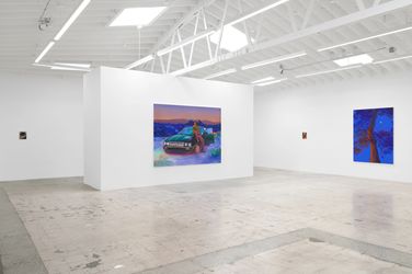 Exhibition view: Caleb Hahne Quintana, Aurora, Anat Ebgi, Mid Wilshire, Los Angeles (5 November–17 December 2022). Courtesy Anat Ebgi.