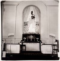 Shrine of the black Madonna, Detroit, Mich. by Diane Arbus contemporary artwork photography