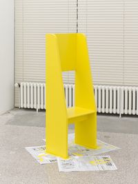 Manikin (Au Pilori) by Sophie Nys contemporary artwork sculpture, installation, mixed media