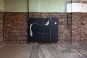 A black horse by Andrew Sim contemporary artwork 4