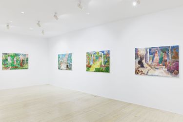 Contemporary art exhibition, Tim Price, Leaves Twinkle Twinkle at Gallery 9, Sydney, Australia