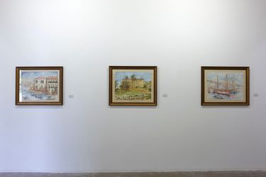 Exhibition view: Elie-Philippe Schehade, Mare Nostrum, Galerie Tanit, Beyrouth (22 May–17 June 2024). Courtesy Galerie Tanit.