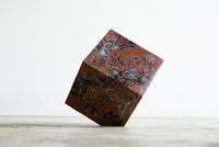Uncovered Cube #81 by Madara Manji contemporary artwork sculpture