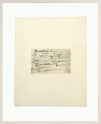 Suite Zirkulationszeit - Urschlitten 2 by Joseph Beuys contemporary artwork painting, print
