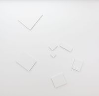 de-finition/method elements in a spiral / dé-finition/méthode “éléments sur une spirale” by Claude Rutault contemporary artwork painting