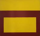 Cool Series (Red over Yellow) by Perle Fine contemporary artwork 1