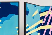 Descending Painting (Folding Screen) by Noritaka Tatehana contemporary artwork 4