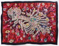 Little Hell by Chang Tingtong contemporary artwork textile
