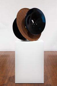 Cast Iron Inversion (Black), by James Angus contemporary artwork sculpture