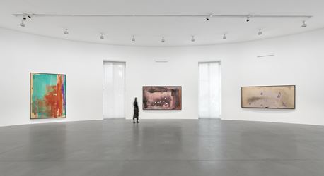 Exhibition view: Helen Frankenthaler, Sea Change: A Decade of Paintings, 1974–1983, Gagosian, Rome (13 March–19 July 2019). © 2019 Helen Frankenthaler Foundation, Inc./Artists Rights Society (ARS), New York. Courtesy Gagosian. Photo: Matteo D’Eletto, M3 Studio. 