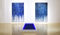 Blue Hour by Geraldine Javier contemporary artwork painting, sculpture