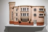 Modernist Facades for New Nations (Sculptural Proposition 2) by Sahil Naik contemporary artwork sculpture