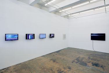 Exhibition view: Group Exhibition, From Net Art to Post-Internet, Thomas Erben Gallery, New York (16 June–30 July 2022). Courtesy Thomas Erben Gallery.